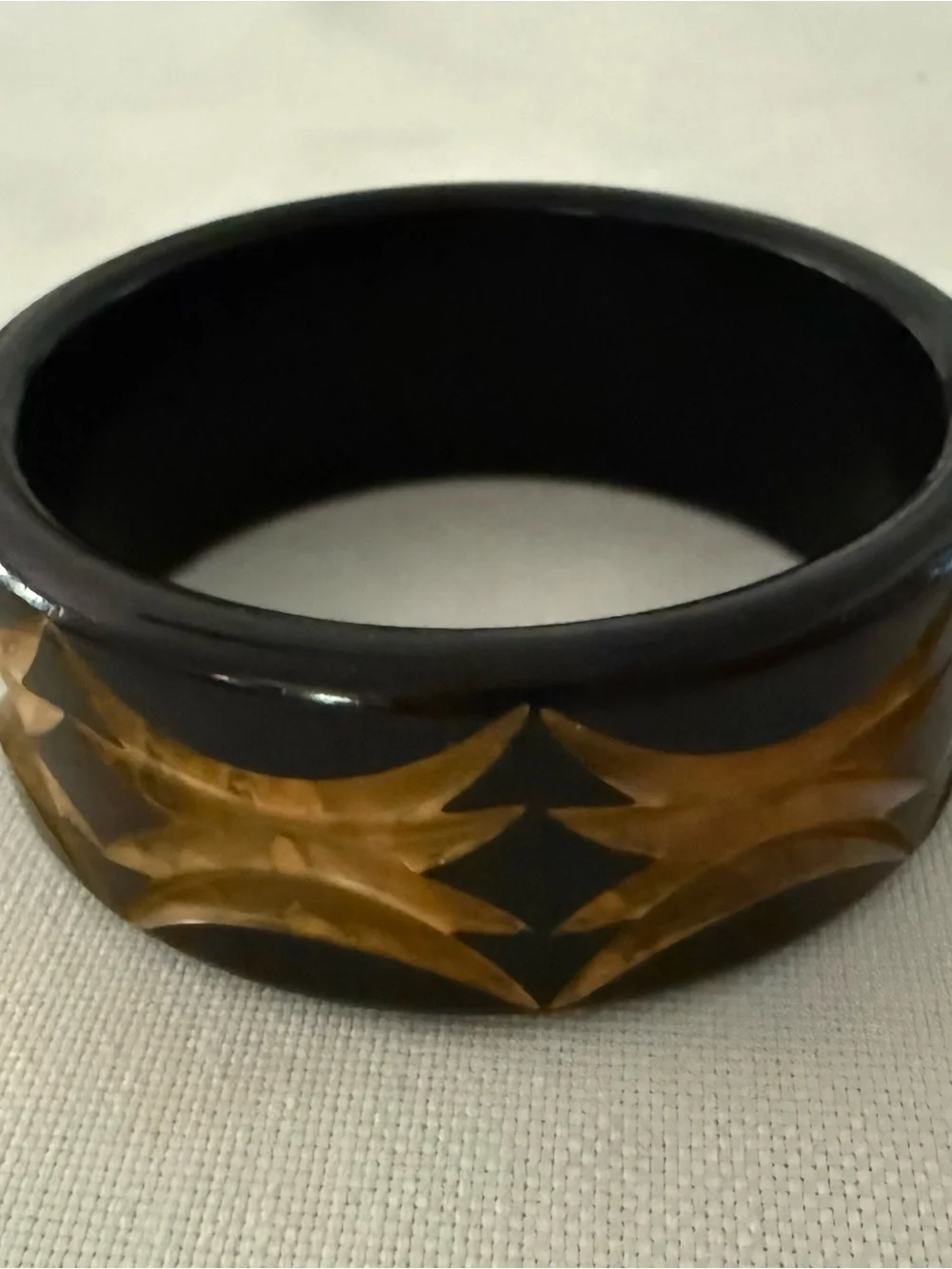 Set of two Bakelite bracelets